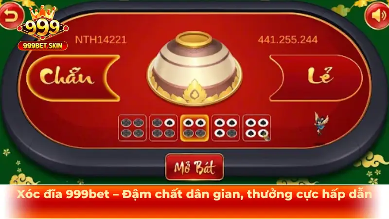 xóc đĩa 999bet